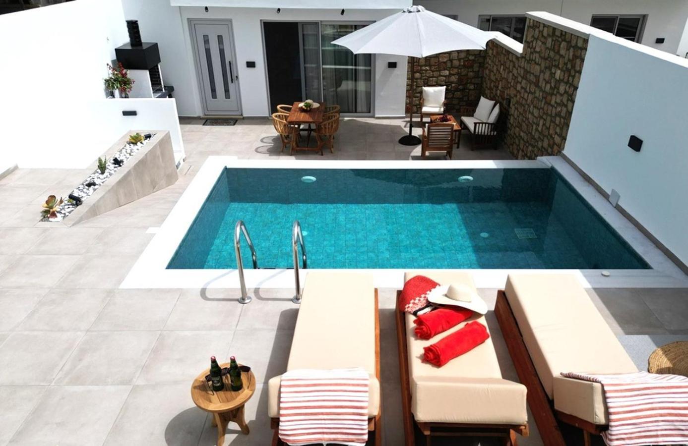 Valantina'S & Mannouel Lardos Luxury Villas Exterior foto