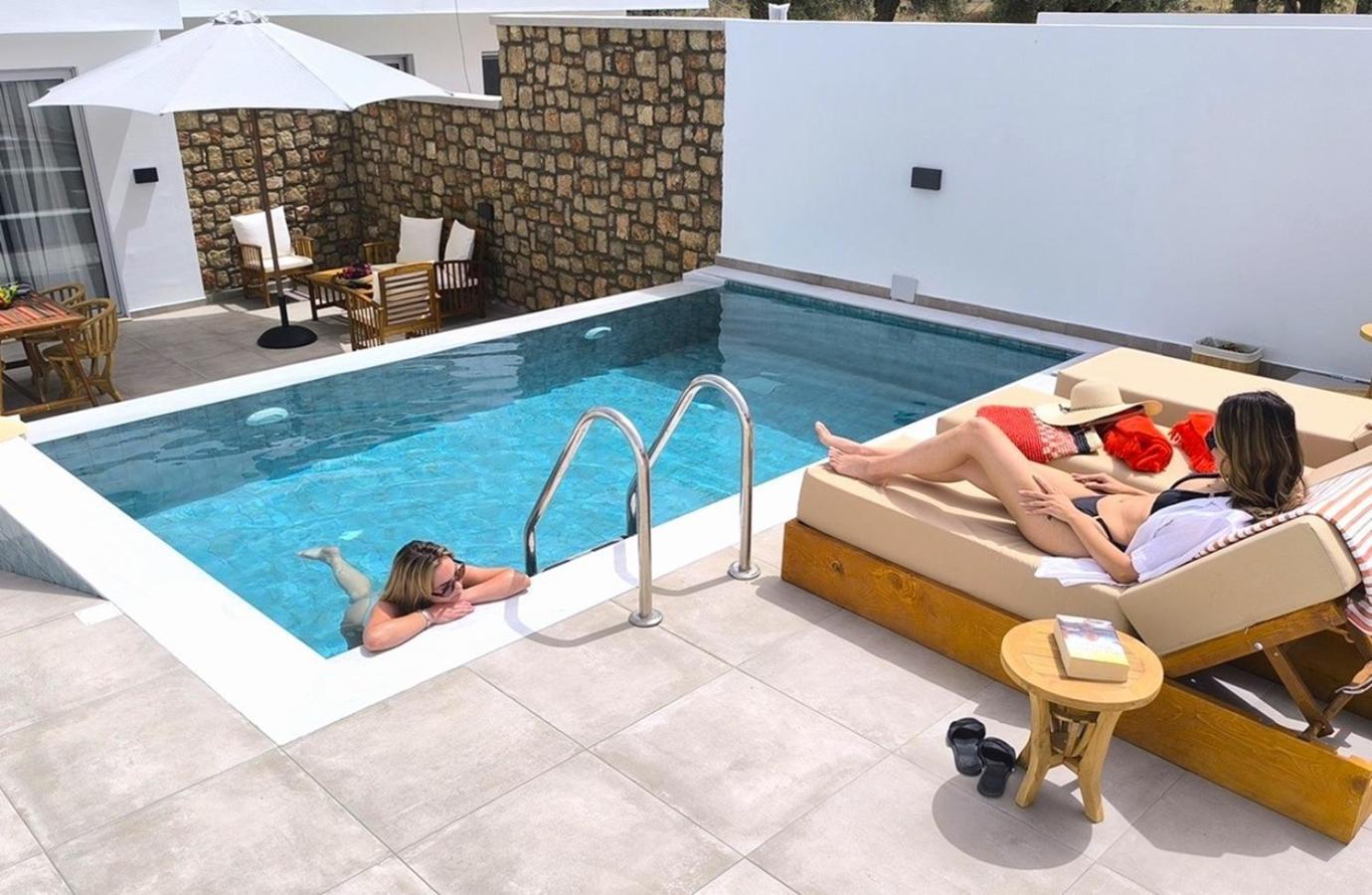 Valantina'S & Mannouel Lardos Luxury Villas Exterior foto