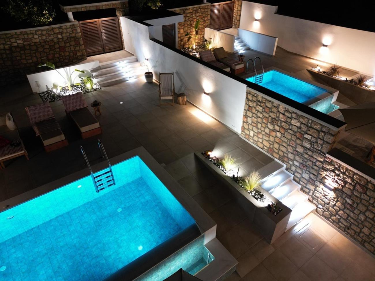 Valantina'S & Mannouel Lardos Luxury Villas Exterior foto