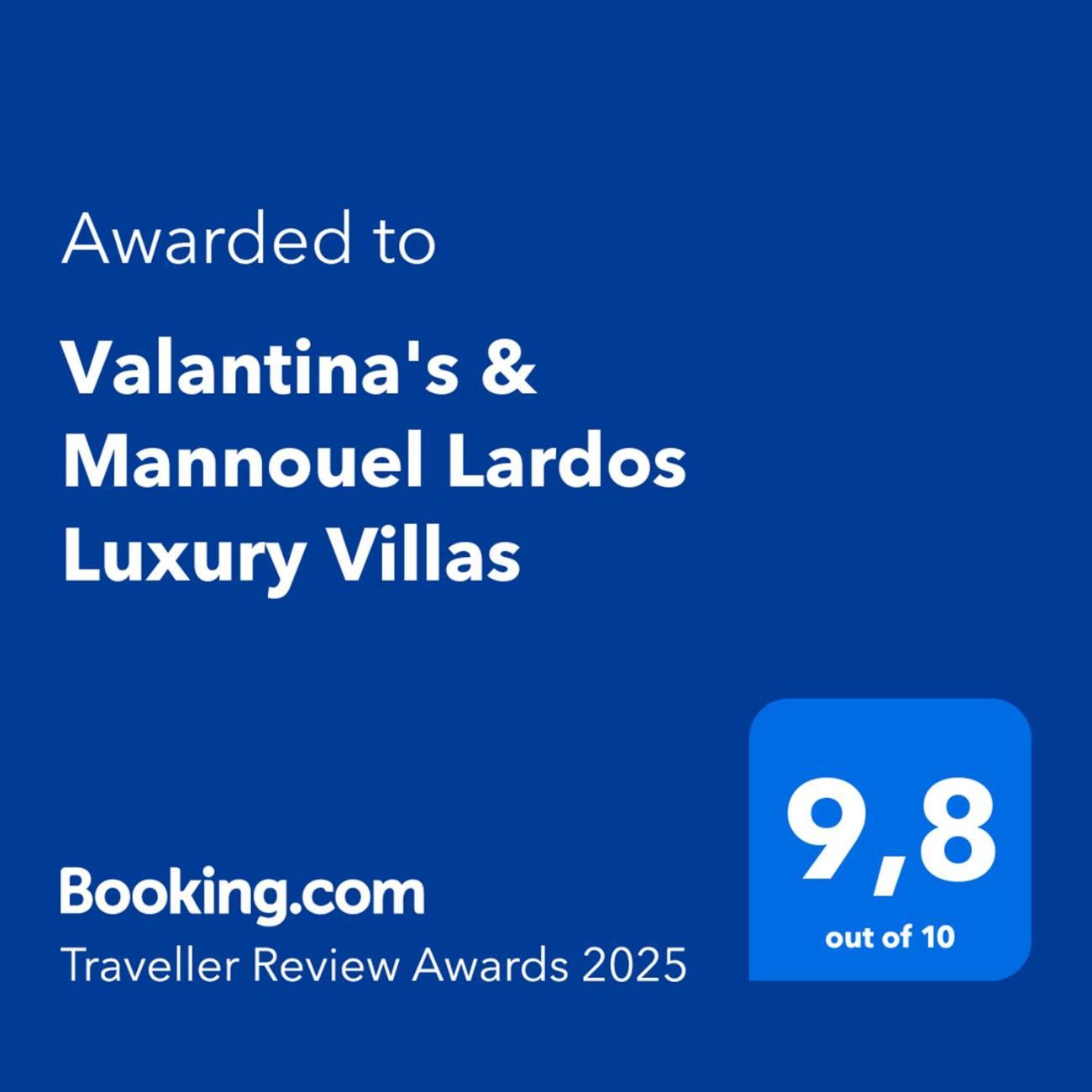 Valantina'S & Mannouel Lardos Luxury Villas Exterior foto