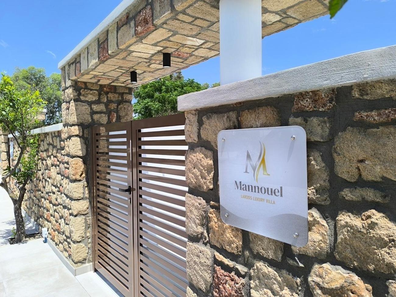 Valantina'S & Mannouel Lardos Luxury Villas Exterior foto